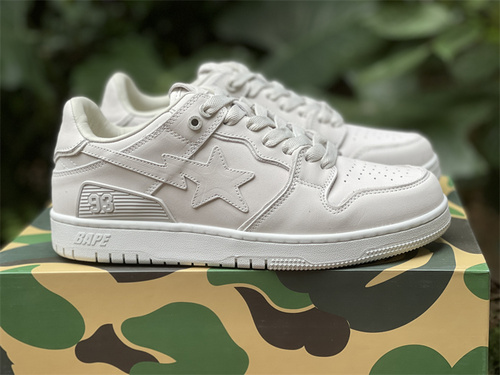 Original version_ solebox x bape. alliance. Rice gray white color_ full code shipment 36--45-55b36990